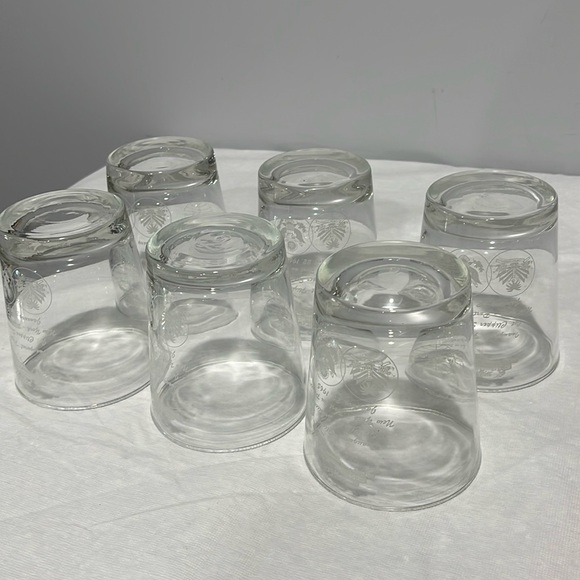 Pan Am Glasses Jet Clipper 1965 Inaugural Flight NY To Port-A-Prince Set Of 6 - Picture 14 of 16